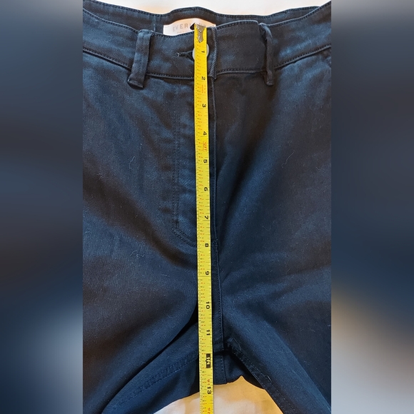 Everlane High Waist Wide Leg Black Pants Size 8 - Picture 7 of 10